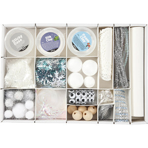 Kreativbox Winter Bastelpackung Winterbastelbox