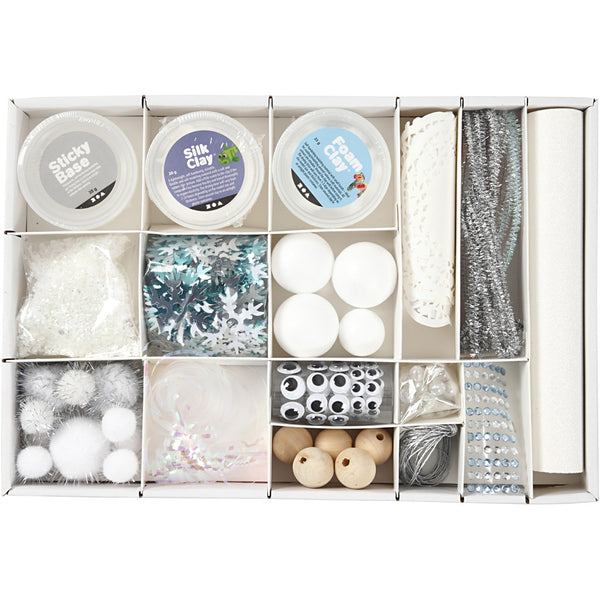 Kreativbox Winter Bastelpackung Winterbastelbox