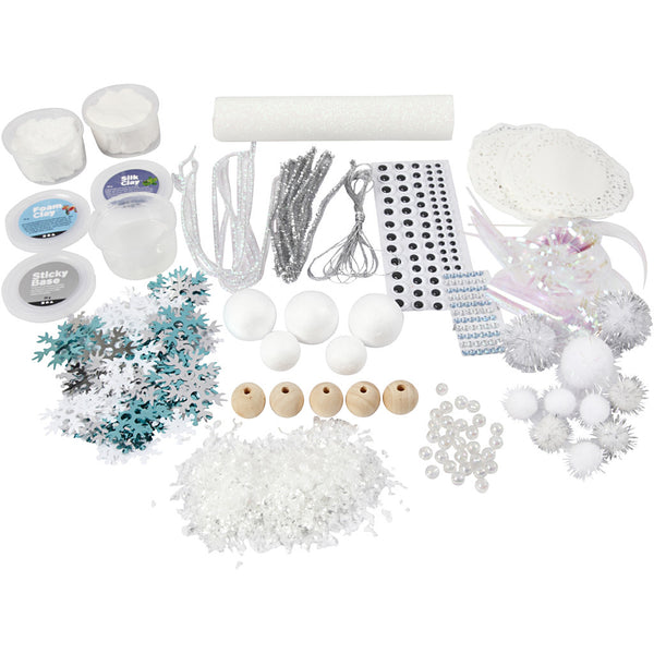 Kreativbox Winter Bastelpackung Winterbastelbox