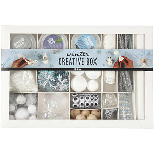Kreativbox Winter Bastelpackung Winterbastelbox