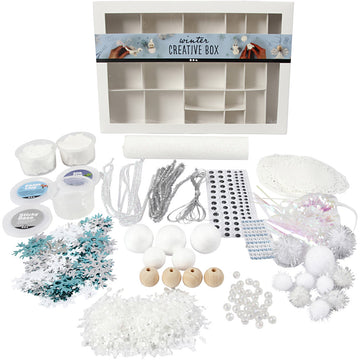 Kreativbox Winter Bastelpackung Winterbastelbox
