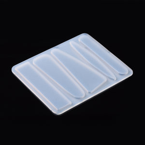 Silikon-Gießform lange Formen Schmuck 7x9cm