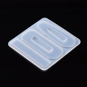 Silikon-Gießform Harrclips 3er-Set Anhänger 7x7cm