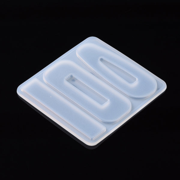 Silikon-Gießform Harrclips 3er-Set Anhänger 7x7cm