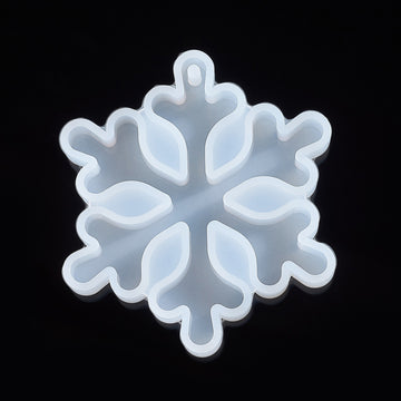 Silikon Gießform Eiskristall Groß, 7cmx1cm