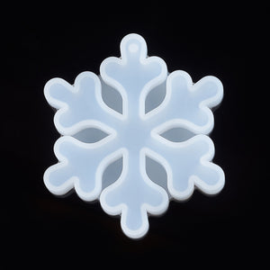 Silikon Gießform Eiskristall Large, 7cmx1cm