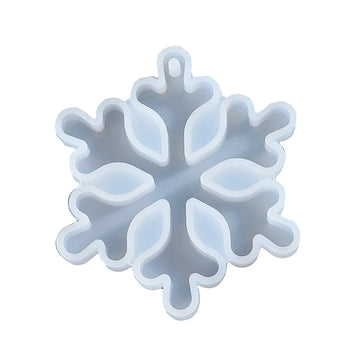 Silikon Gießform Eiskristall Groß, 7cmx1cm