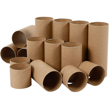 Großpackung Papprollen braun ø 5cm Höhe je 20 Stück 5+9+14cm 60 Stück