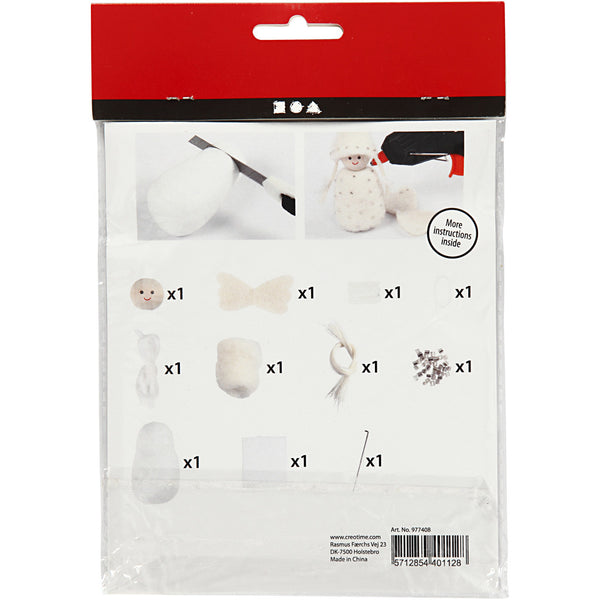 Mini Bastelset Engel aus Filz, 10 cm, 1STk./Set Kreativ Packung