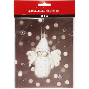 Mini Bastelset Engel aus Filz, 10 cm, 1STk./Set Kreativ Packung