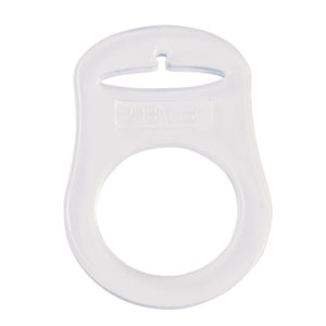 Schnulli Silikonring transparent, 7 Stück/Pkg.