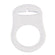 Schnulli Silikonring transparent, 7 Stück/Pkg.