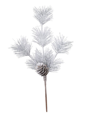 Kiefernzweig geeist 30cm