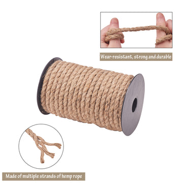 Hanfkordel natur 8mm 18m/Rolle