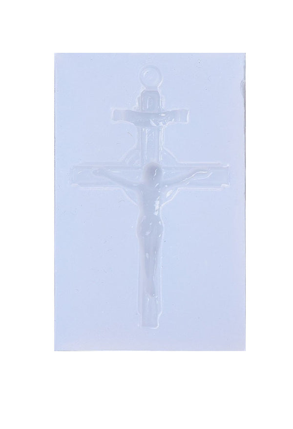 Silikon Gießform Kruzifix 5,5x3,5cm