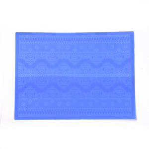 Silikon Ornamentmatte, 39x29cm, Spitzenbordüren