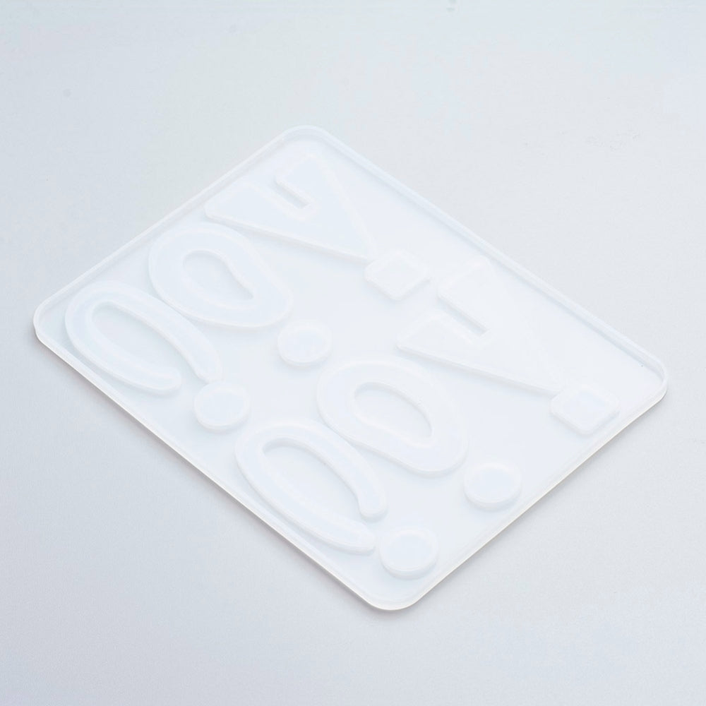 Silikon Gießform Ohrringe Freiform, 13x18cm