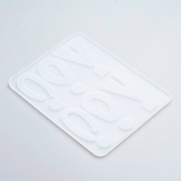 Silikon Gießform Ohrringe freeform, 13x18cm