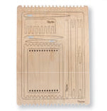Holz Webrahmen Set FSC Mix Credit natur 9-21cm 11-teilig
