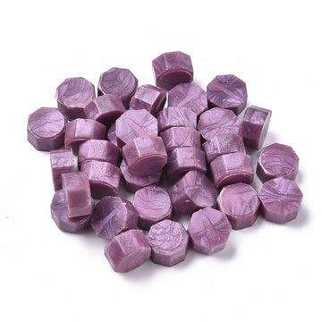 Siegelwachs Pastillen perlmuttviolett, 100 Stk./Beutel