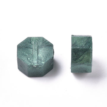 Siegelwachs Pastillen perlmutt dunkelgrün, 100 Stk./Beutel