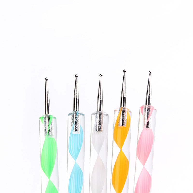 Dotting Tool 13-teiliges Set, Dot Painting Punktmalerei Mandala mit Kugelstiften und Acrylstangen