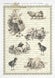 Reispapier A4 Vintage Ostern , Decoupagepapier Rice Paper 25-30g/m2 per Stück