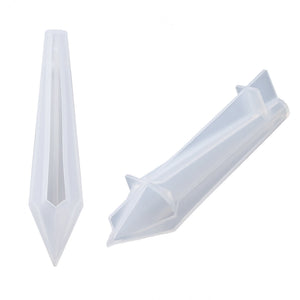 Silikonform Schmuckstein Bullet Pendel 6,5x1,5cm
