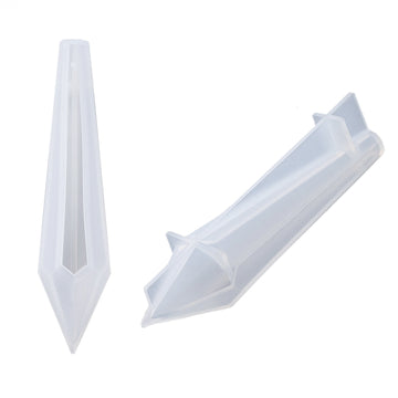 Silikonform Schmuckstein Bullet Pendel 6,5x1,5cm