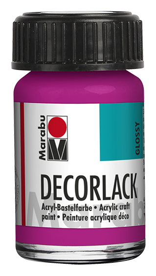 Marabu Decorlack Acryl glossy / glänzend wetterfest 15ml