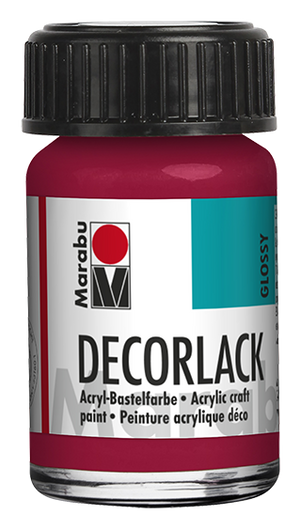 Marabu Decorlack Acryl glossy / glänzend wetterfest 15ml