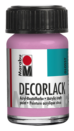 Marabu Decorlack Acryl glossy / glänzend wetterfest 15ml