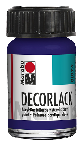 Marabu Decorlack Acryl glossy / glänzend wetterfest 15ml