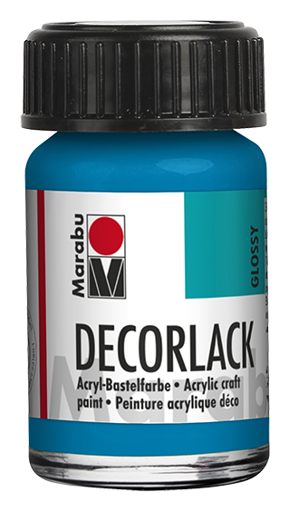 Marabu Decorlack Acryl glossy / glänzend wetterfest 15ml