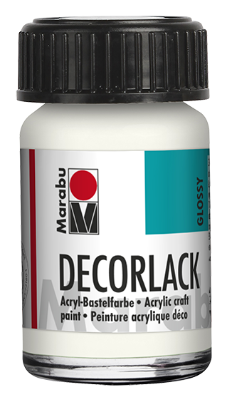 Marabu Decorlack Acryl glossy / glänzend wetterfest 15ml