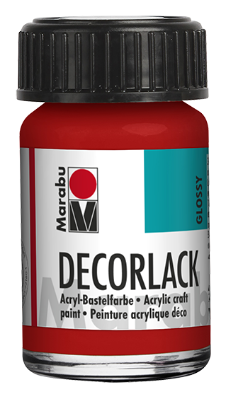 Marabu Decorlack Acryl glossy / glänzend wetterfest 15ml