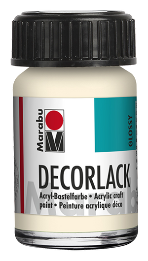 Marabu Decorlack Acryl glossy / glänzend wetterfest 15ml
