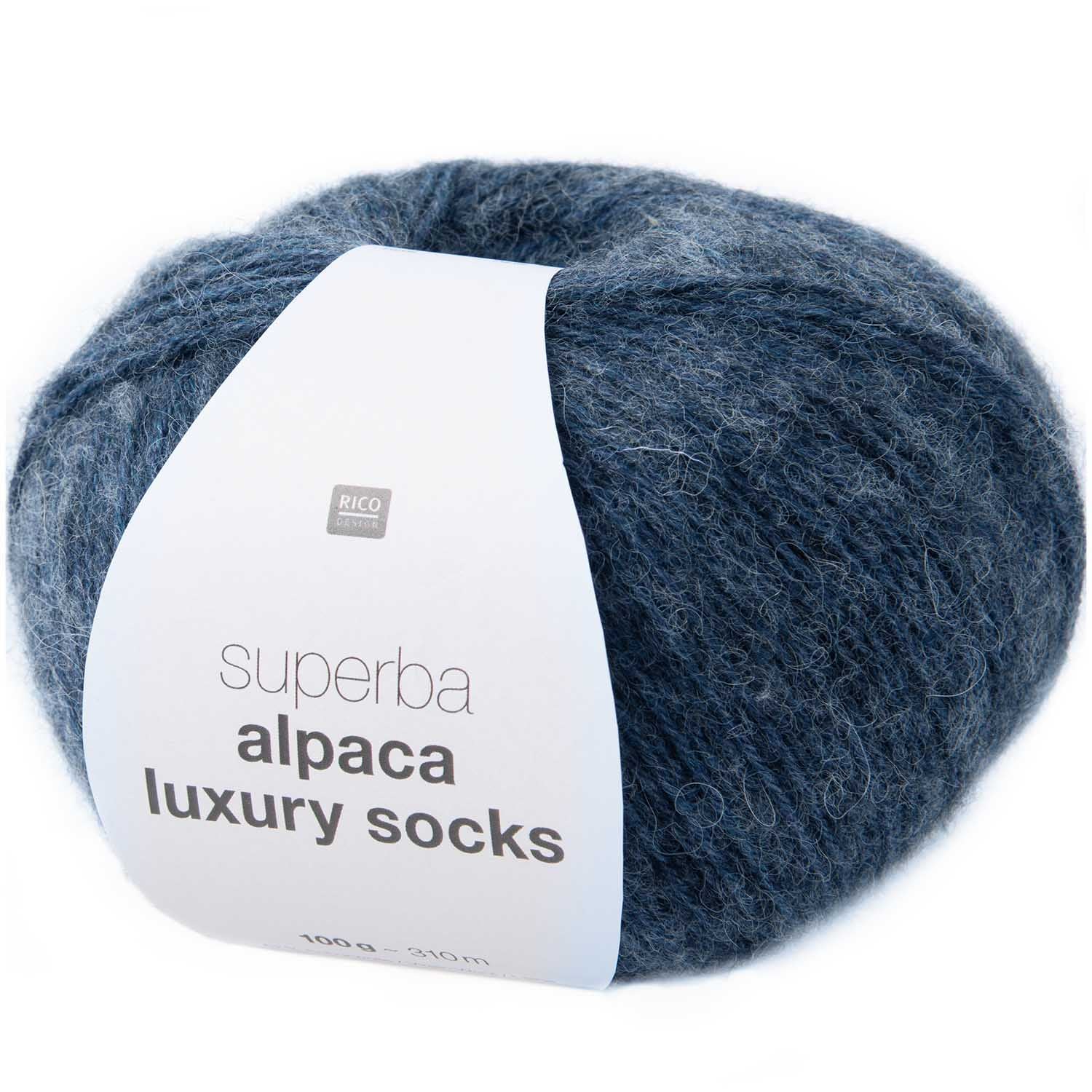 Superba Alpaka Luxus-Socken Rico 100g