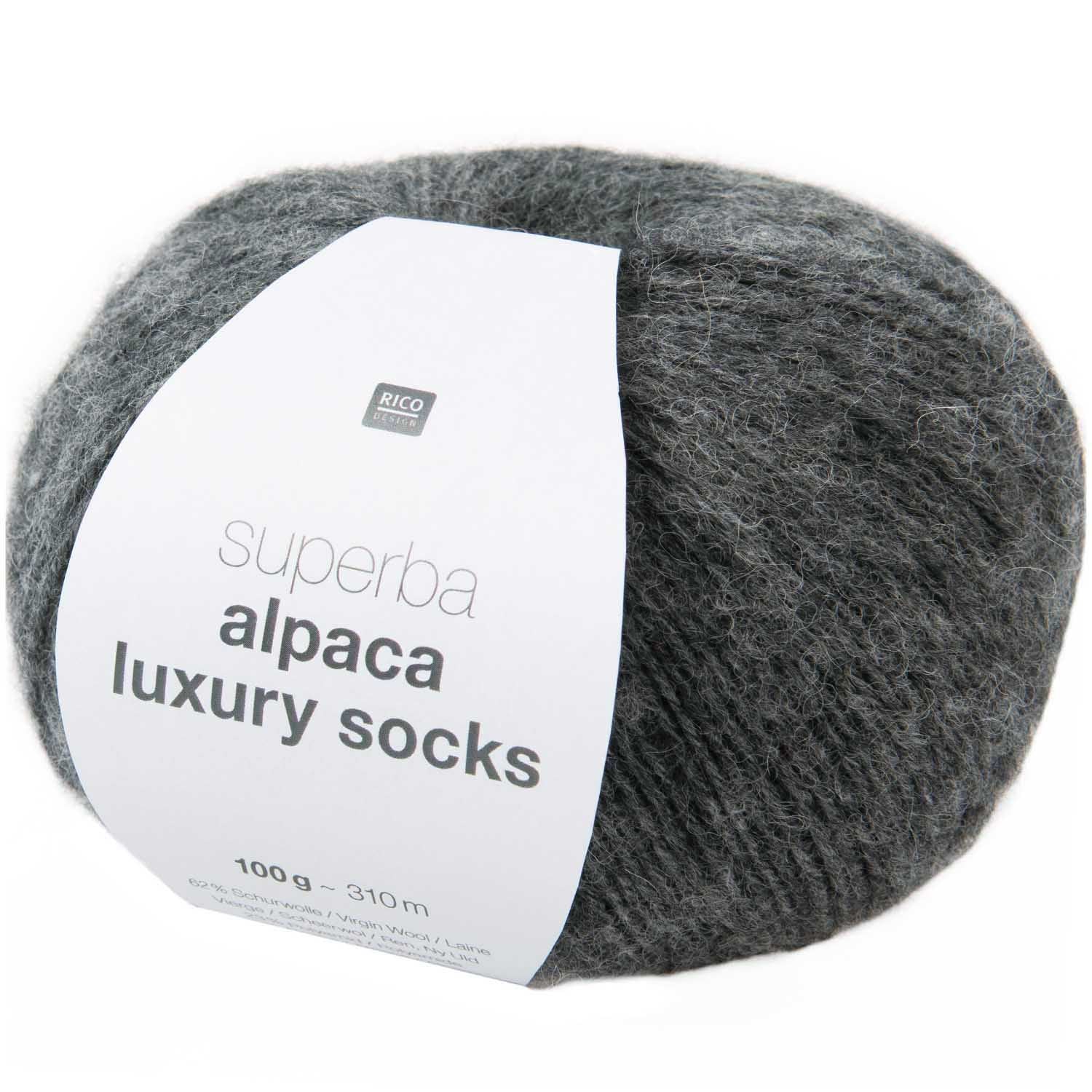 Superba Alpaka Luxus-Socken Rico 100g