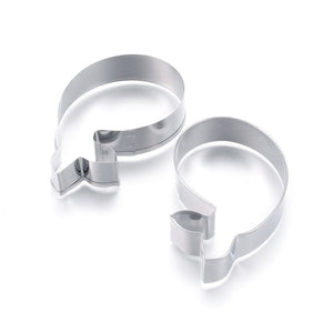 Ausstechform Wal  45x76 mm Edelstahl Keksausstecher Cookie Cutter 1 Stück