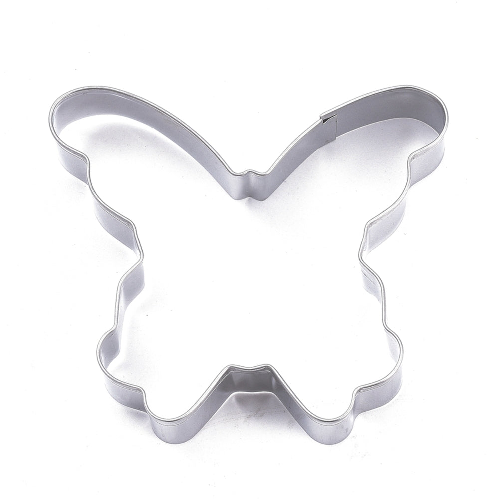 Ausstechform Schmetterling 75,5x82,5x17mm Edelstahl Keksausstecher Cookie Cutter 1 Stück