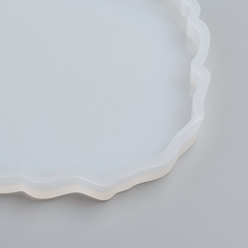 Silikongießform Coaster 115x136x7mm Innengröße: 105x127mm Silikonbecher Mattenformen