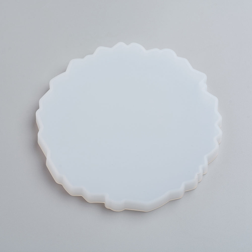 Silikongießform Untersetzer 130x132x13mm Innengröße:123x125mm Silikonbecher Mattenformen