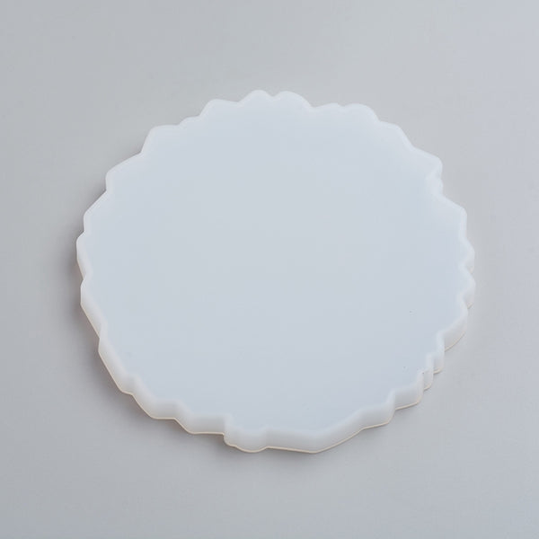 Silikongießform Coaster 130x132x13mm Innengröße:123x125mm  Silikonbecher Mattenformen