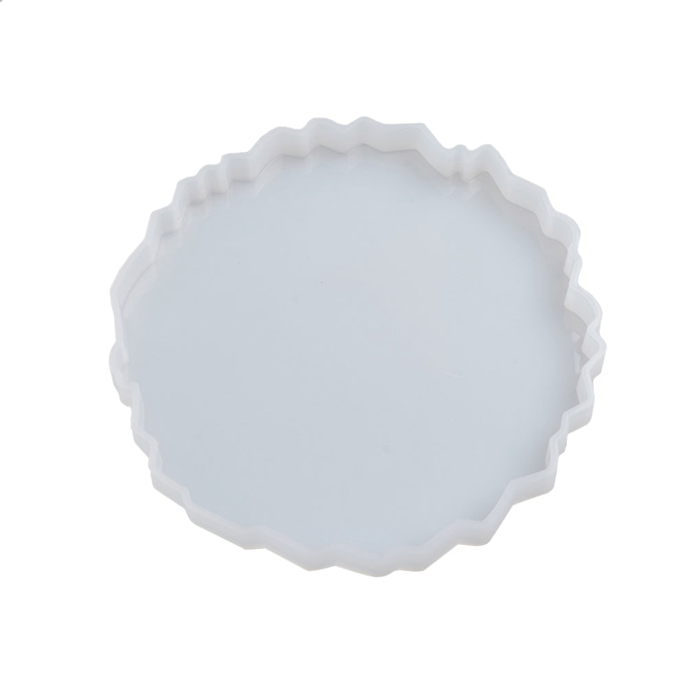 Silikongießform Untersetzer 130x132x13mm Innengröße:123x125mm Silikonbecher Mattenformen