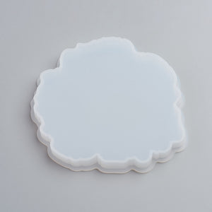 Silikongießform Coaster 102x112x13mm Innengröße: 96x90mm Silikonbecher Mattenformen