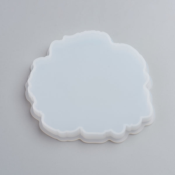 Silikongießform Coaster 102x112x13mm Innengröße: 96x90mm Silikonbecher Mattenformen