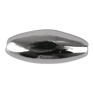 Wachsolive silber 6x3mm 105 Stück/Dosen