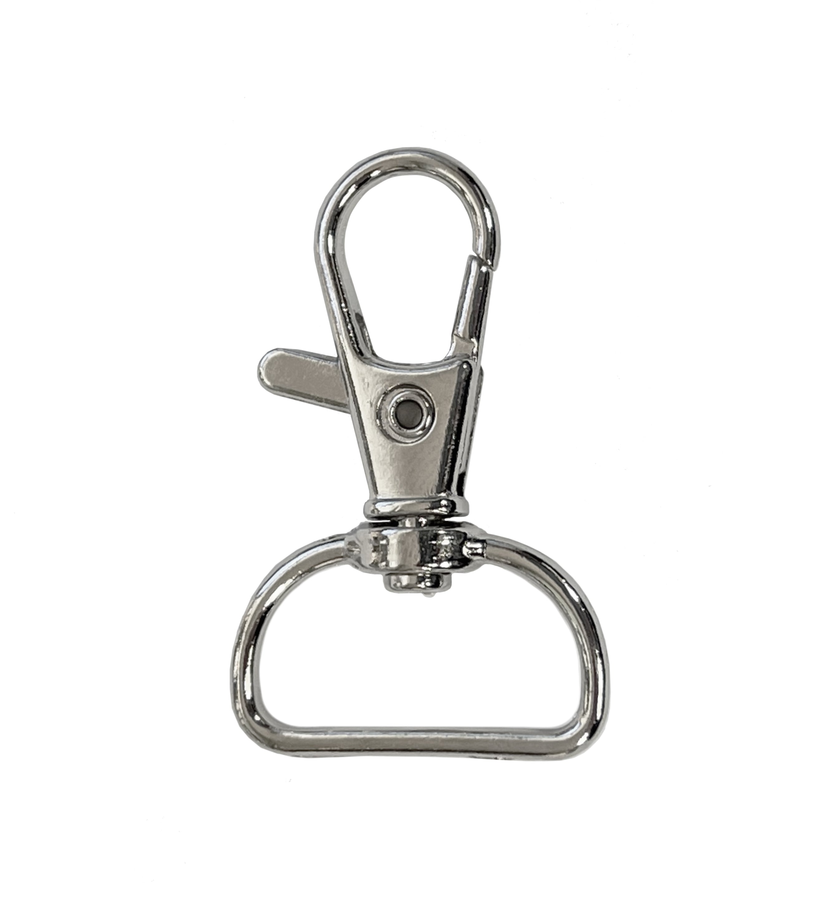 Schlüsselkarabiner mit Drehgelenk 38x24x6mm 6 Stück