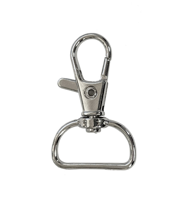 Schlüsselkarabiner mit Drehgelenk 38x24x6mm 6 Stück